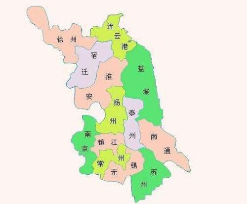 江蘇省十三市地圖概覽，江蘇省十三市地圖概覽全景解析