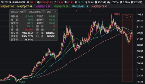 隆基股份今日股價走勢分析與展望，隆基股份股價走勢分析及展望今日動態